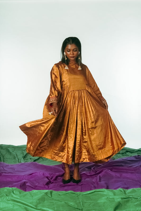 Handwoven Silk Dresses by Ayush Kejriwal