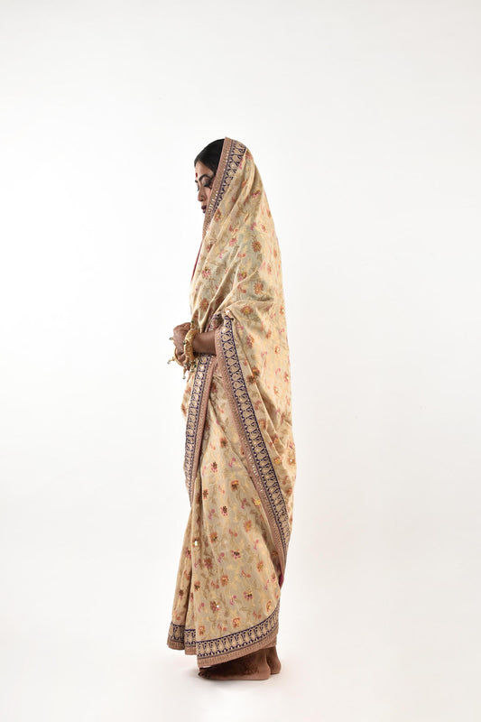 Designer Ayush Kejriwal Benarsi Saree