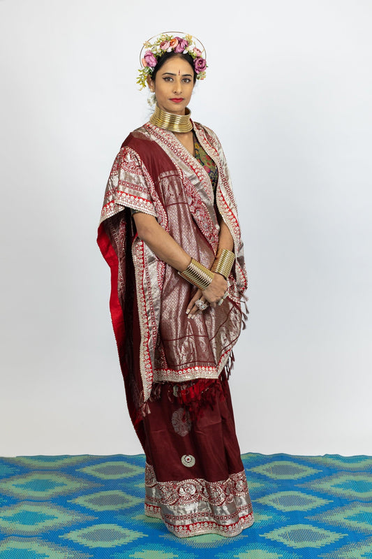 Handwoven Kanjeevaram Silk Saree