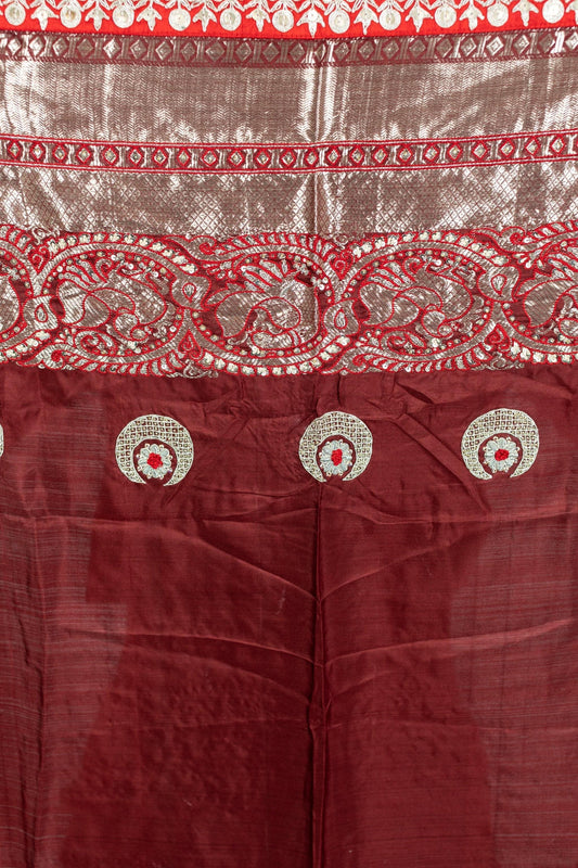 Handwoven Kanjeevaram Silk Saree