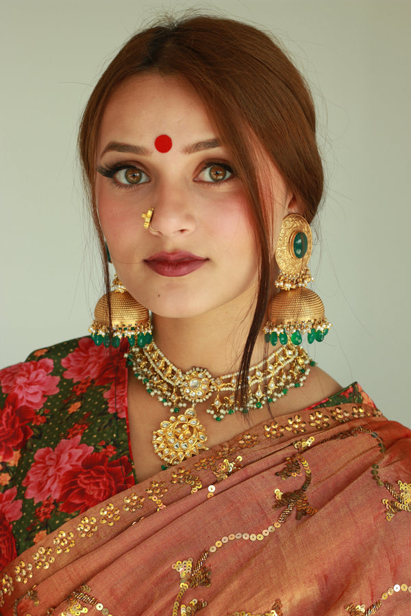 Handcrafted Indian Jewellery - Silver Earrings