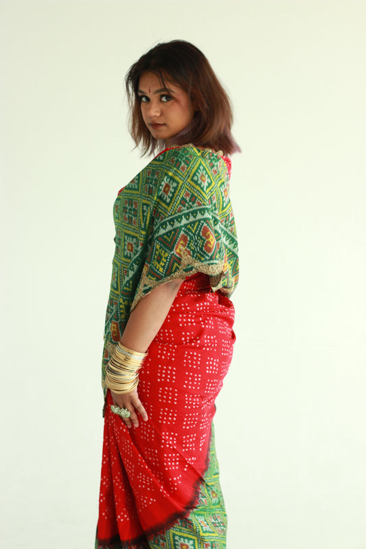 Patola Saree designed by Ayush Kejriwal