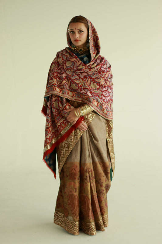 Kalamkari Saree