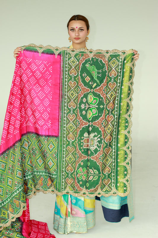 Patola saree by Ayush Kejriwal