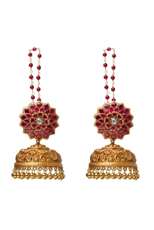 Handcrafted Indian Silver Earring