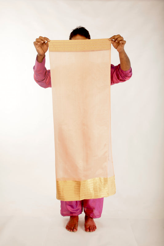 Chanderi Silk Saree Blouse Piece