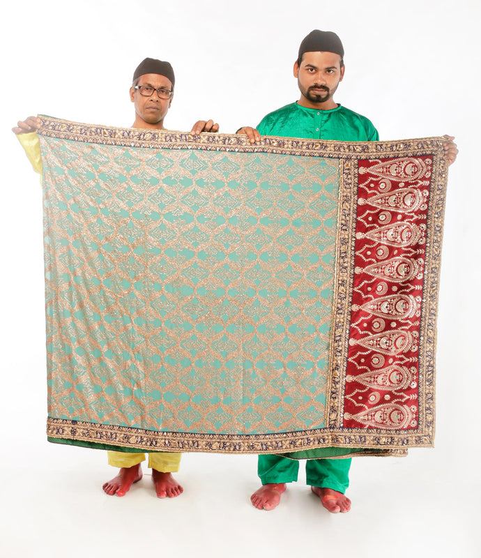 Designer Hand Embroidered Saree