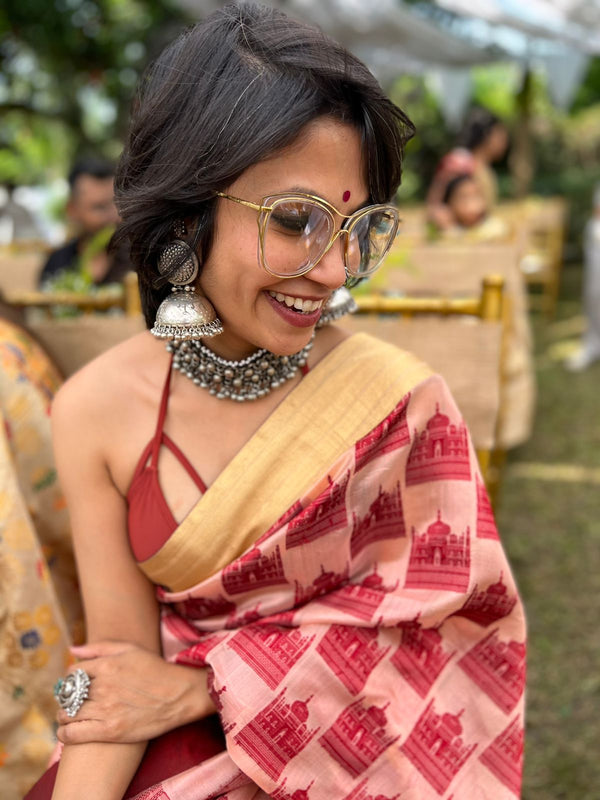 Indian Ethnic Silver Jhumka