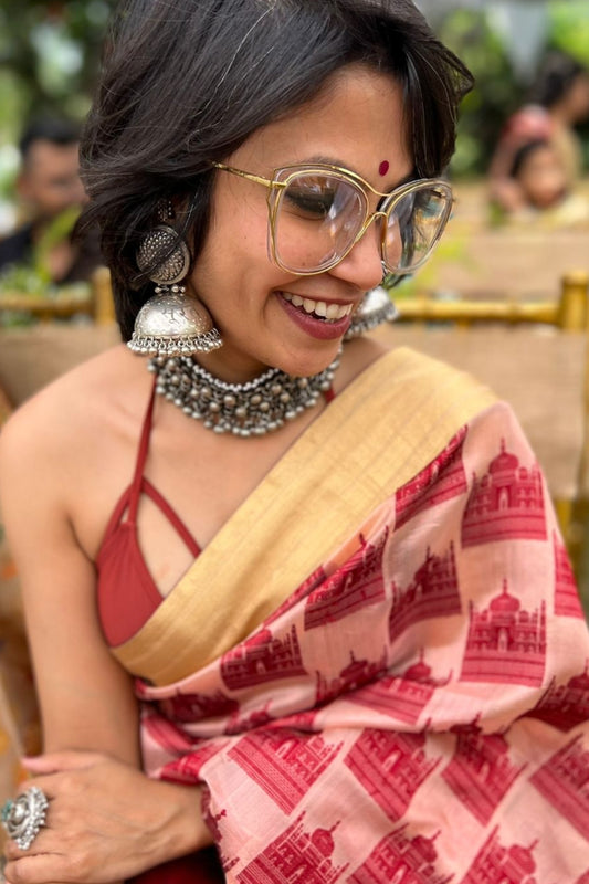 Handwoven Chanderi Saree