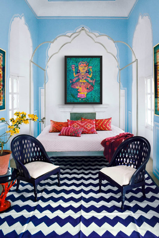 Handcrafted Thodu Bommalata Artwork