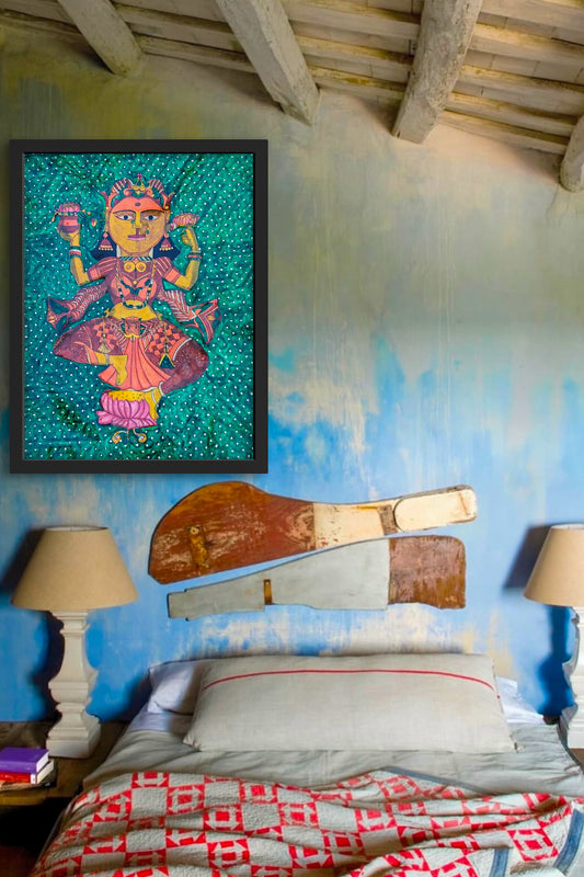 Handcrafted Thodu Bommalata Artwork