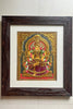 handcrafted gold Tanjore painting of godess Lakshmi