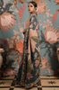Authentic hand painted pen kalamkari silk saree