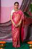 handwoven, hand embroidered kanjiveram silk saree