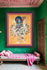 Authentic hand painted pen Kalamkari wall art 