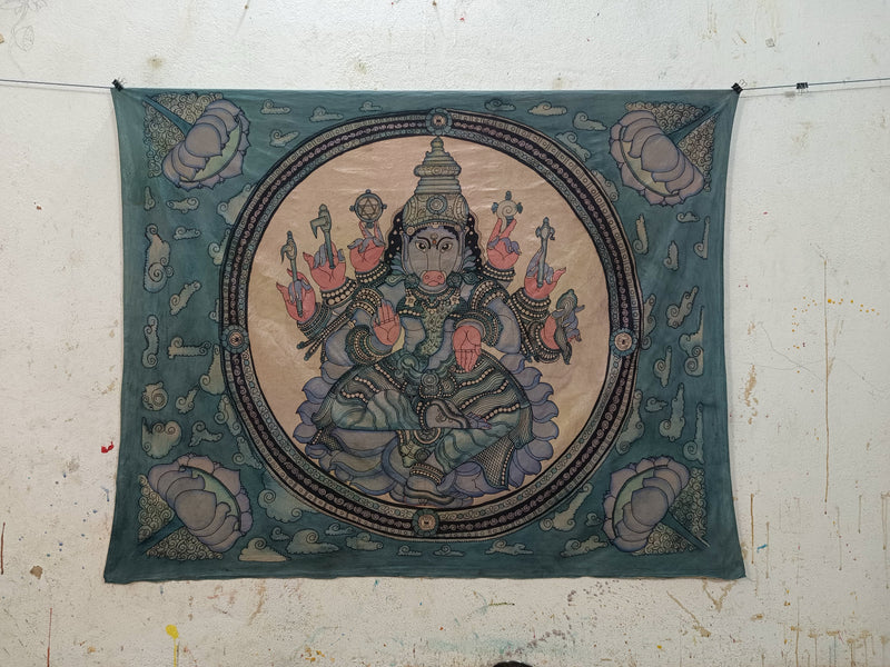 Authentic Handpainted pen kalamkari wall art 