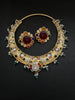  Nawratan (multicoloured) handcrafted jewellery set made in silver 