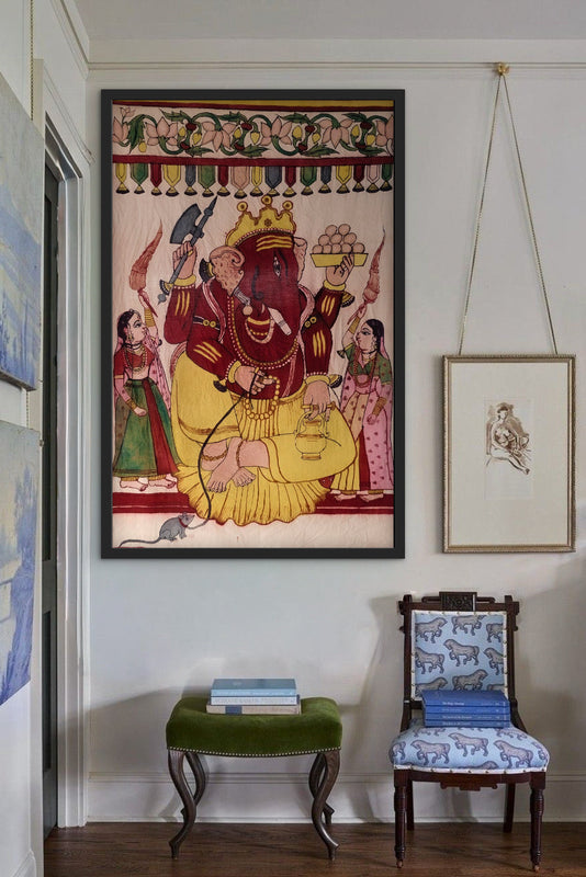 authentic hand painted pen kalamkari artwork