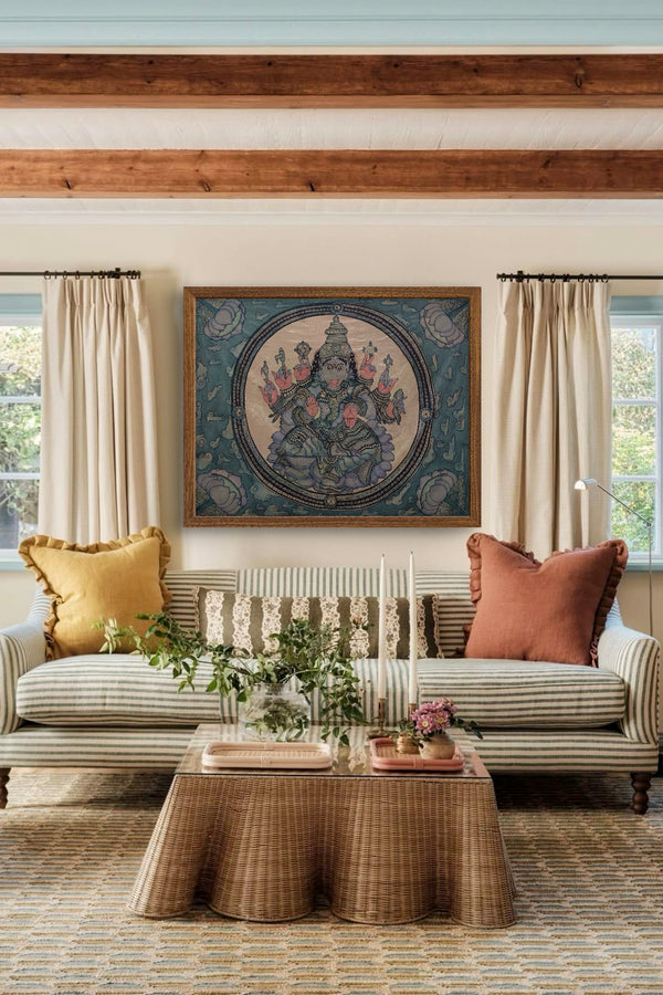 Authentic Handpainted pen kalamkari wall art 