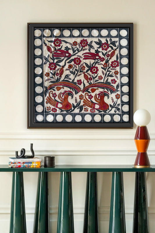 Authentic Handpainted Pen Kalamkari wall art