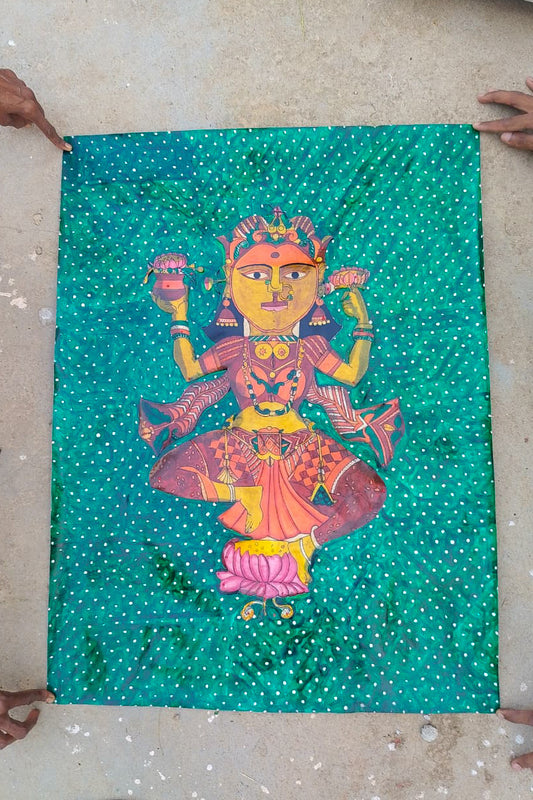 Handcrafted Thodu Bommalata Artwork