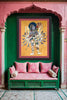 Authentic hand painted pen Kalamkari wall art 