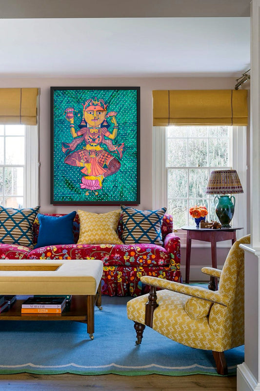 Handcrafted Thodu Bommalata Artwork