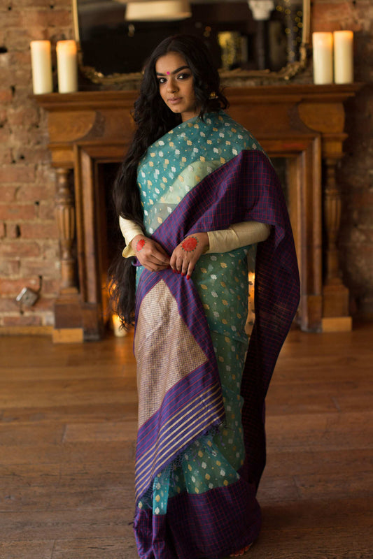 Indian Ethnic handwoven silk sarees