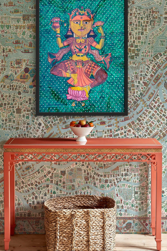 Handcrafted Thodu Bommalata Artwork