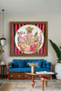  hand painted real pen kalamkari wall painting 