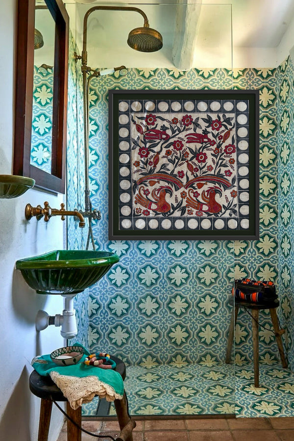 Authentic Handpainted Pen Kalamkari wall art