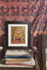 handcrafted gold Tanjore painting of godess Lakshmi