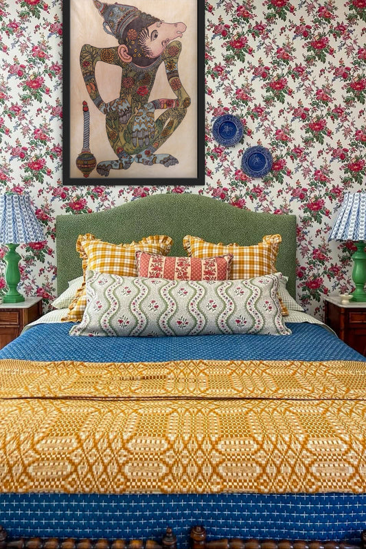 hand painted real pen kalamkari wall painting