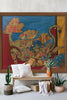 Handpainted Pen Kalamkari wall art 