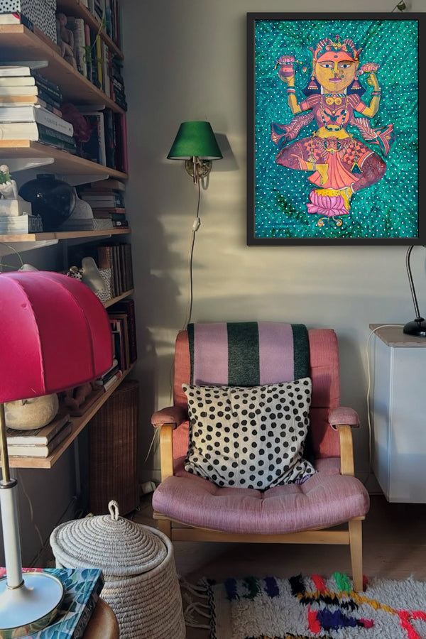 Handcrafted Thodu Bommalata Artwork