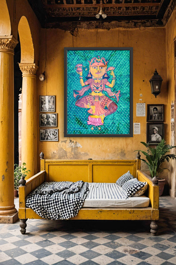 Handcrafted Thodu Bommalata Artwork