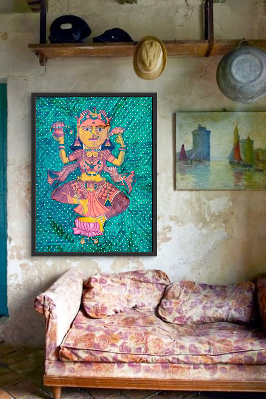 Handcrafted Thodu Bommalata Artwork