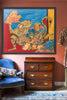Handpainted Pen Kalamkari wall art 