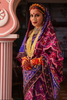 Handcrafted embroidered patola silk saree 