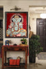 hand painted real pen kalamkari wall painting