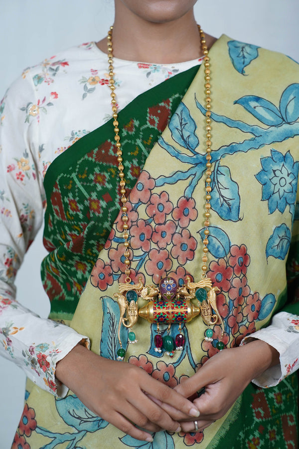 Indian ethnic wedding wear silver jewellery