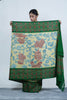 Indian ethnic weeding wear kalamkari saree