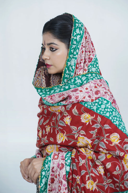 Real handwoven pashmina shawl