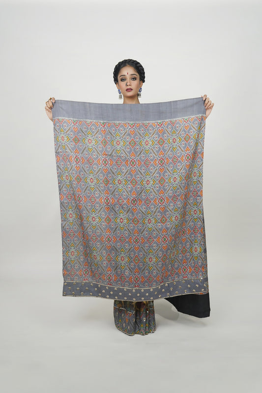 Kalamkari saree blouse piece 