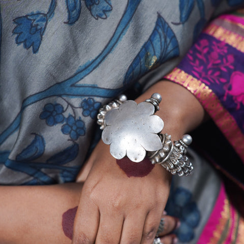 Indian handcrafted silver jewellery