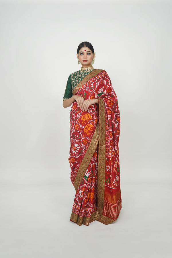 Patan Patola Wedding wear saree, Designer patola silk saree