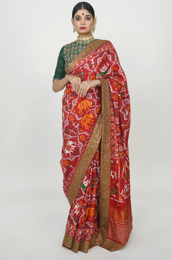 Patan Patola Wedding wear saree, Designer patola silk saree