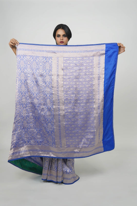 handwoven banarasi silk saree 