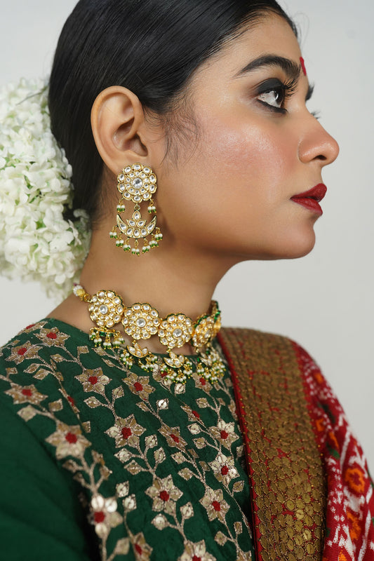 Indian ethnic wedding wear jewellery