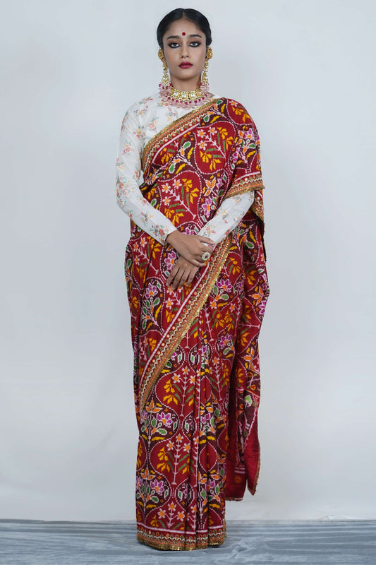 Designer Patan Patola silk saree